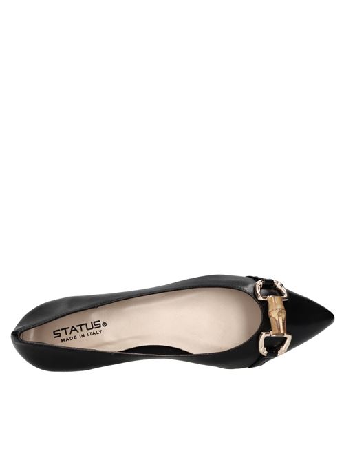 Ballerine in pelle STATUS | H244SC-SF-35 GLOSSYNERO